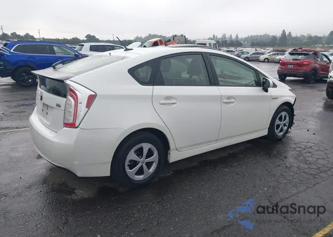 2013 Toyota Prius Four from USA, damaged, VIN JTDKN3DU5D5590861